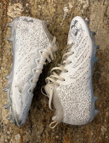 Under Armour Spotlight MC Football/Lacrosse Cleats Men’s Size 11 White