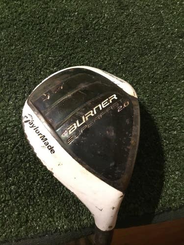 Taylormade Ladies Burner Superfast 2.0 Rescue 21* 4 Hybrid REAX 50 Graphite 39
