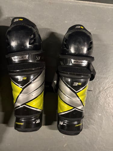 Senior Bauer Supreme 3S 15" Shin Pads (Used)