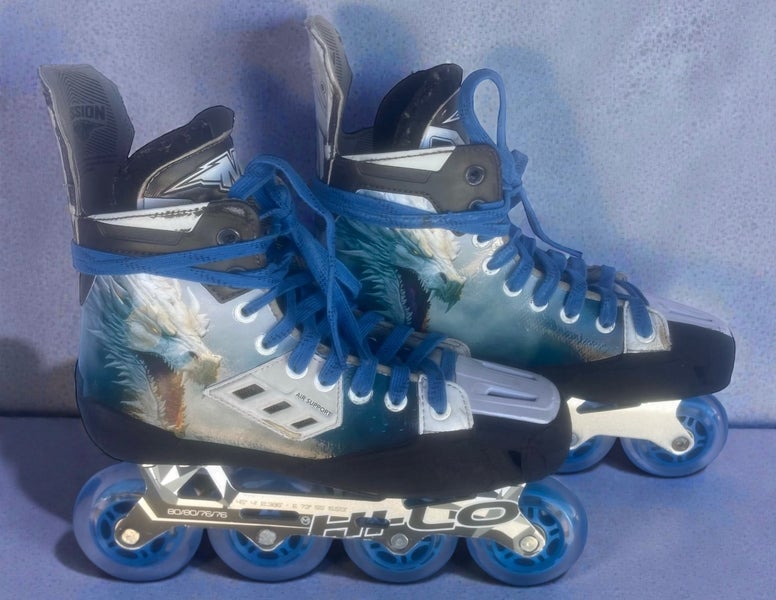 Mission WM-03 in-line skates (size 8e)