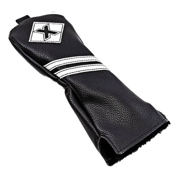 JEF World of Golf Vintage Hybrid Headcover (Black, X) NEW