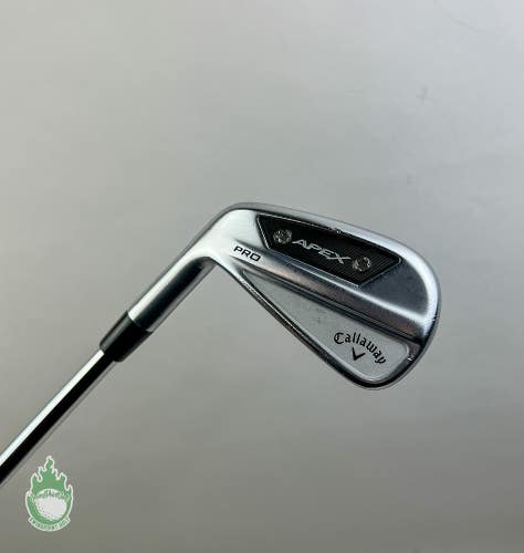 LH 2024 Callaway APEX Pro Forged 6 Iron X100 X-Stiff Flex Steel Golf Club