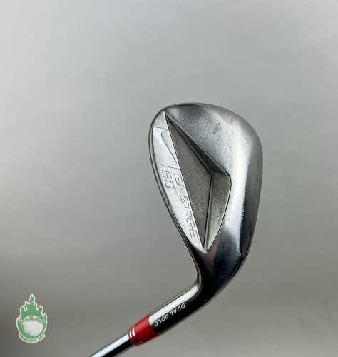Used Right Handed Nike Engage Dual Sole Wedge 60* S400 Stiff Steel Golf Club