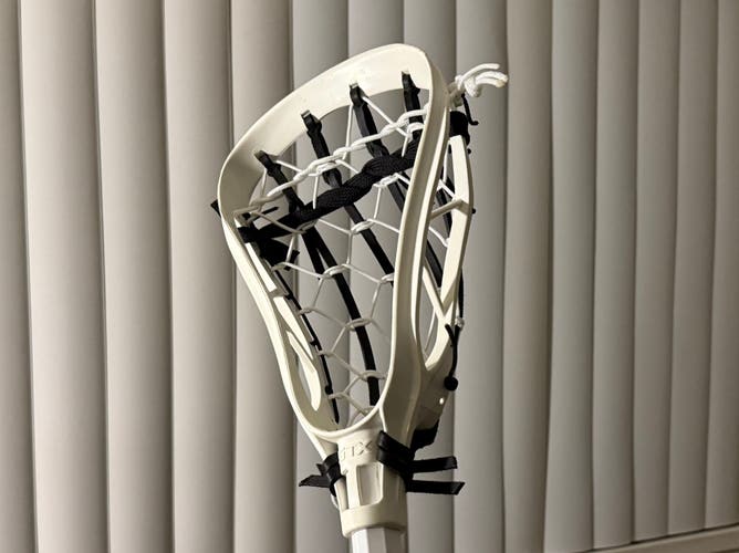 Vintage STX Viper 6D Single String Traditional Strung Black and White Custom Stick (Used)