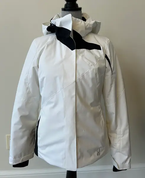White Women's Adult Medium Spyder Jacket (Used)