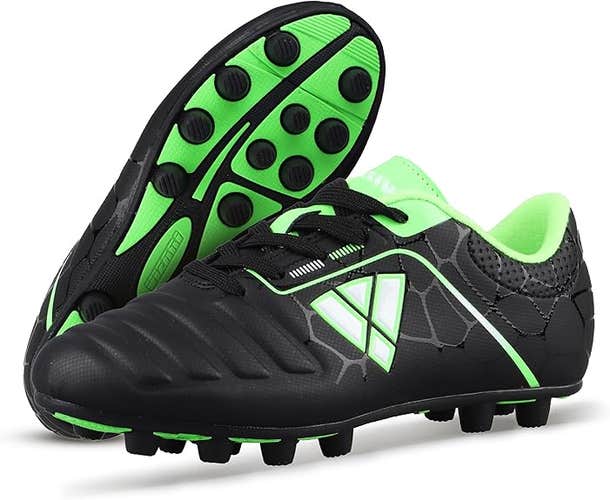 Vizari USA Soccer Cleats Comfort & Excellent Traction | Size 4.5 Big Kid | VZSE93480J-4.5