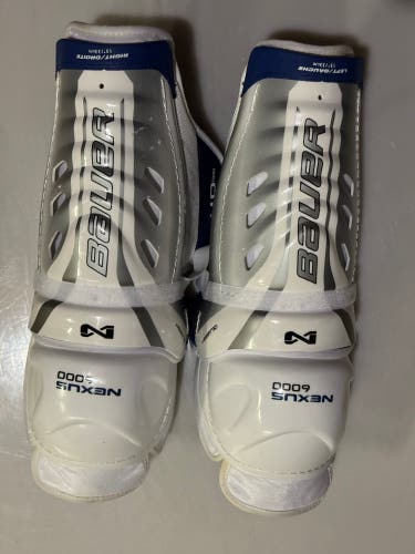 Intermediate Bauer 13" Shin Pads (Used)