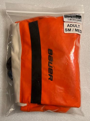 Orange Senior Medium Bauer Socks (New)