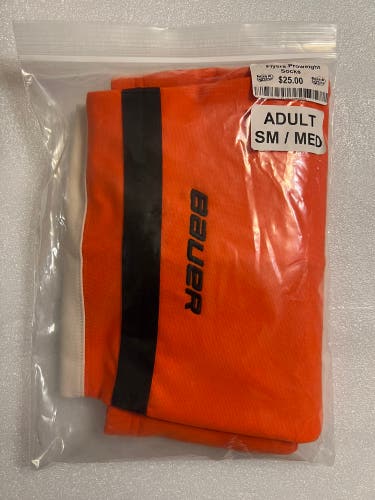Orange Senior Medium Bauer Socks (New)