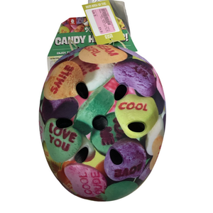 Used KRASH CANDY HEARTS Bike Helmet Pink One Size 11613-S000175607