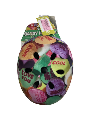 Used KRASH CANDY HEARTS Bike Helmet Pink One Size 11613-S000175607