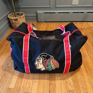 Chicago Blackhawks Pro Stock Hockey Equipment Bag by 4orte