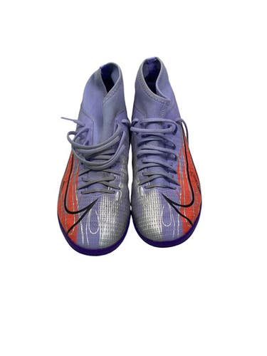 Used Nike Soccer Indoor Shoes Purple Senior 9 11347-S000262449