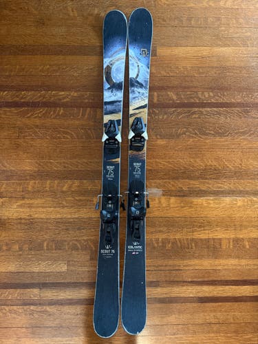 Icelantic 133cm Scout 75 Skis With Bindings (Used)