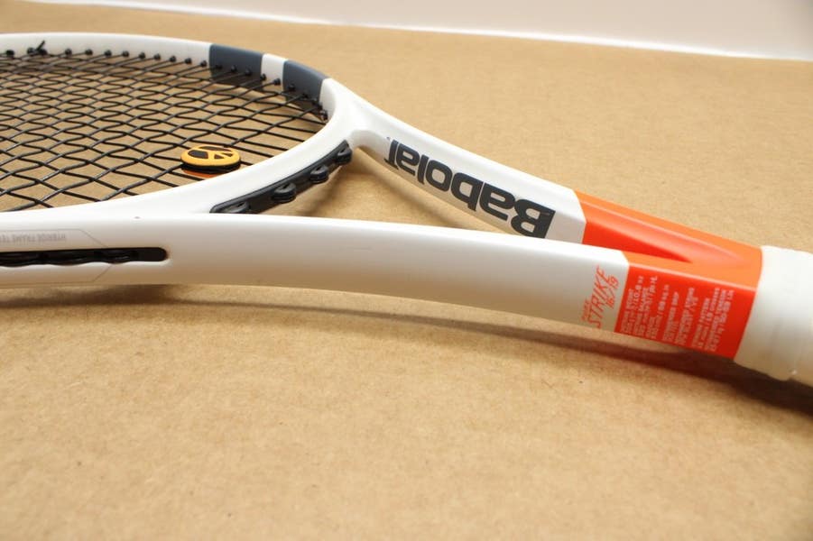 USED* 2016 BABOLAT PURE STRIKE (16X19) TENNIS RACQUET (4 3/8) FROM