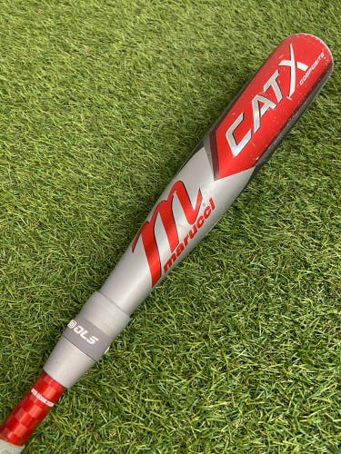 2023 Marucci CAT X Composite Bat USSSA Certified (-10) Composite 18 oz 28" (Used)