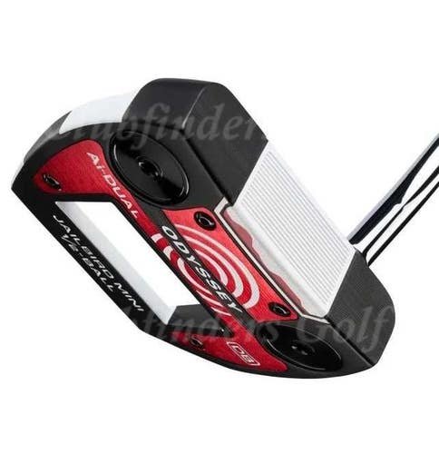 NEW Odyssey '26 Ai-DUAL Jailbird Mini 1/2-Ball DB 35" Putter SL90 w/ HC