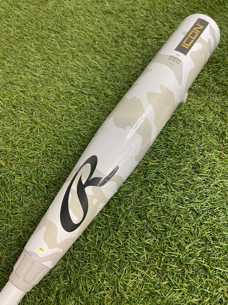 2025 Rawlings Icon Composite Bat USSSA Certified (-8) Composite 22 oz 30" (Used)