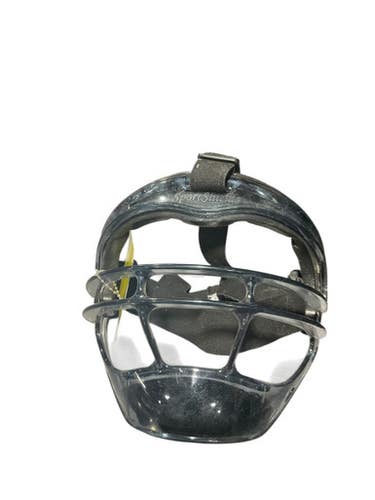 Used CLEAR FIELDER MASK BB/SB Fielders Mask Black One Size 11834-S000045171