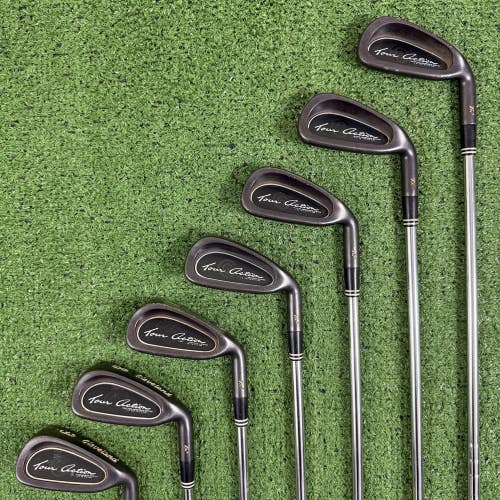 Cleveland Tour Action TA5 Gunmetal Black Iron Set 3-9 Regular Flex Steel