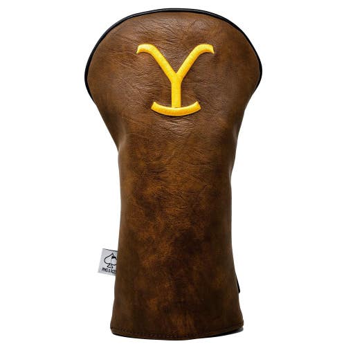 Pins And Aces Golf Yellowstone Driver Cover Durable Synthetic Leather NEW