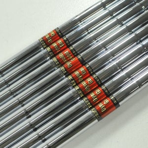 True Temper Dynamic Gold Red Band X100 42" Shaft Set 8pc Steel .355 # 209027