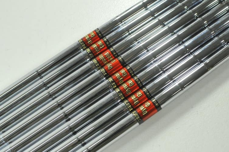 True Temper Dynamic Gold Red Band X100 42" Shaft Set 8pc Steel .355 # 209027