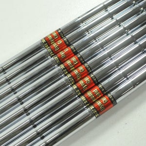 True Temper Dynamic Gold Red Band X100 40" Iron Shaft Set 8pc Steel .355 #209026