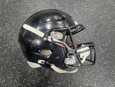 Used Riddell SPEEDFLEX YOUTH FB Helmet Black MD 11849-S000035941