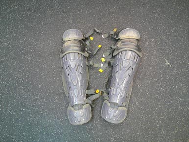 Used Rawlings VELO Catchers Leg Guards Grey Adult 11339-S000198012