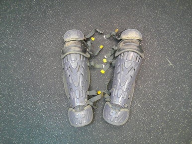 Used Rawlings VELO Catchers Leg Guards Grey Adult 11339-S000198012