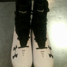 Used Under Armour Adult FB Cleats Black Senior 12 11868-S000067129