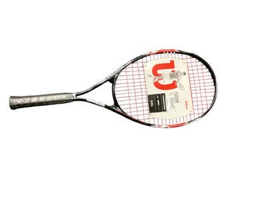 Used Wilson FUSION XL Adult Tennis Racquet Black 4 3/8" 11846-S000099367