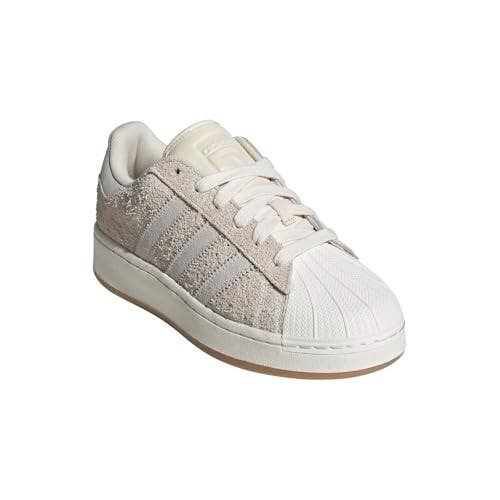 Adidas Superstar XLG IG2124 Women 10 Wonder White Suede Lifestyle Shoes RHS6108