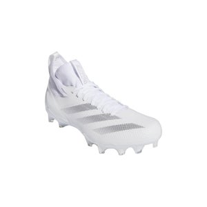 Adidas Adizero Impact IF2475 Men's US 8.5 White Silver Football Cleats RHS5880