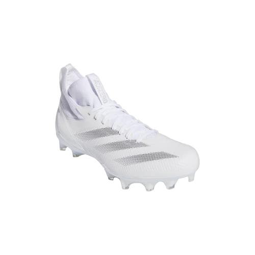Adidas Adizero Impact IF2475 Men's US 8.5 White Silver Football Cleats RHS5880