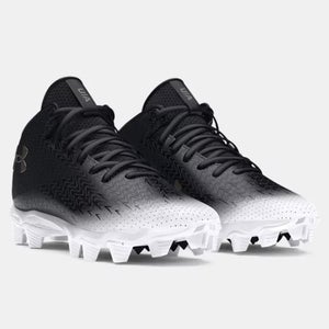 Under Armour Spotlight Fran RM 4.0 3027320-001 Kid Black Football Cleats RHS6036