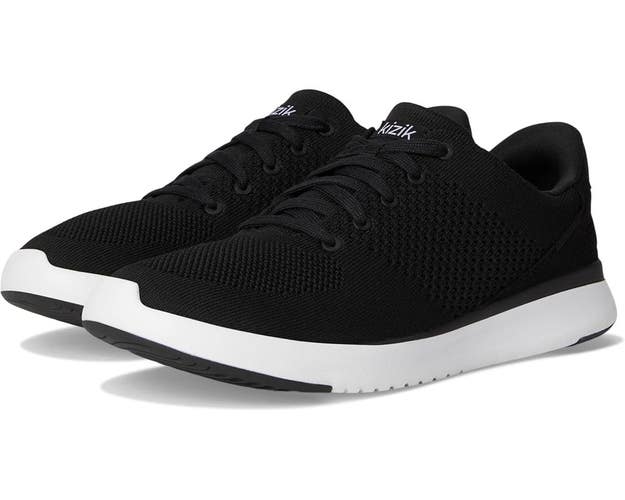 Kizik Lima Sneakers Men's US 9.5 Black White Comfort Lifestyle Shoes RHS6078