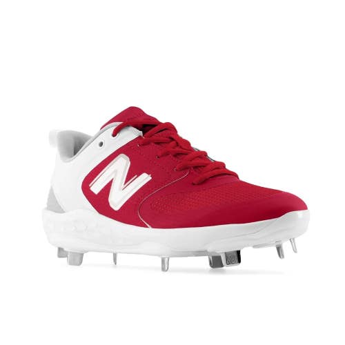 New Balance Fresh Foam X Velo V3 SMVELOR3 Womens 7.5 Red Softball Cleats RHS6027