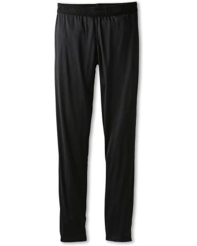 Hot Chillys Peach Skins Base Layer Bottom Kids Small Black Elastic Waist GBO785