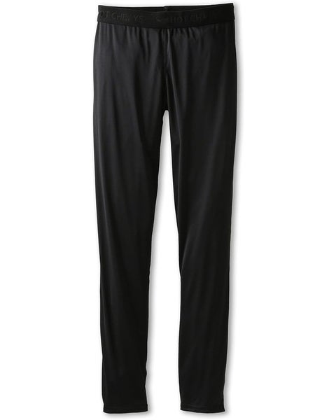 Hot Chillys Peach Skins Base Layer Bottom Kids Small Black Elastic Waist GBO785