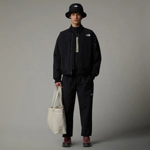 The North Face Easy Wind Jogger Men Small Black Elastic Waist Tapered Leg RED398