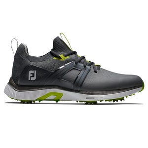 FootJoy Hyperflex 51044 Men's Charcoal Gray Lime SoftSpikes Golf Shoes DWA2100