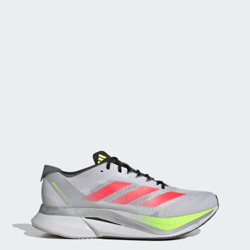 Adidas Adizero Boston 12 JI4472 Sneaker Men's US 11 Gray Running Shoes DWA2106