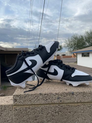 Used Jordan 1 Low TD Football Cleats - Size 10.5