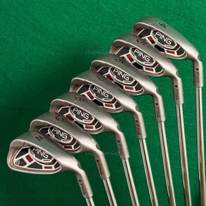 Ping G15 Black Dot 4-PW Iron Set Ping AWT Steel Regular