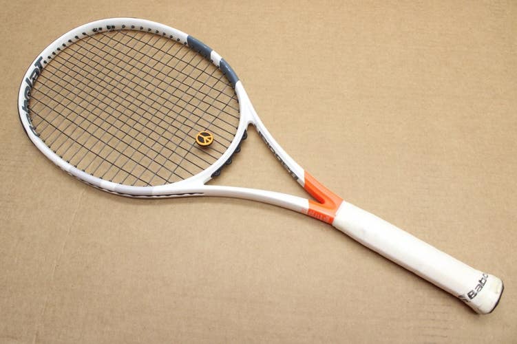*USED* 2016 BABOLAT PURE STRIKE (16X19) TENNIS RACQUET (4 3/8) FROM A COLLECTOR