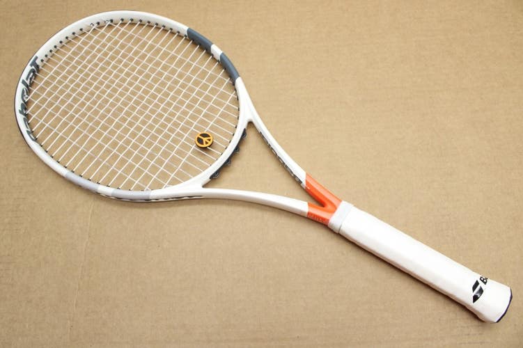 *USED* 2016 BABOLAT PURE STRIKE (16X19) TENNIS RACQUET (4 3/8) FROM A COLLECTOR