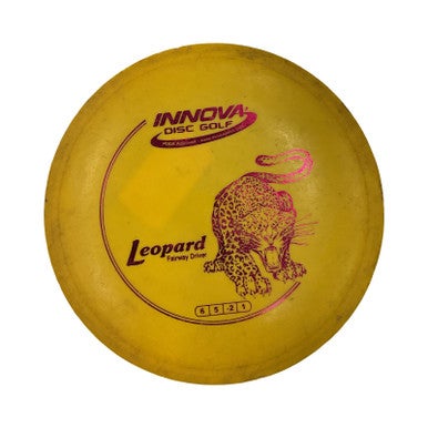 Used Innova LEOPARD Disc Golf Driver Yellow 11859-S000027589