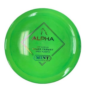 Used Mint Discs ALPHA Disc Golf Driver Green 176g 11859-S000027635